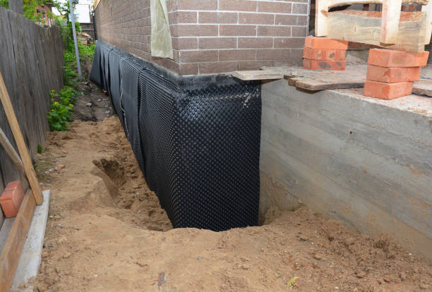 SJ Waterproofing Pros technician performing targeted Foundation Crack Repair assessment in Glenwood, IL